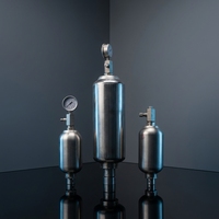 Pompe doseuse chimique OEM avec amortisseur de pulsation et manomètre anti-pulsation, matériau résistant à la corrosion, haute pression (1.0-31.5)