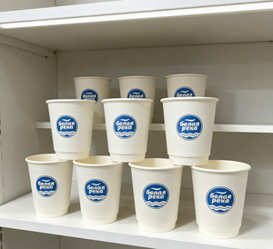 Ensemble de gobelets à café en papier biodégradable jetables de 8 oz, 12 oz et 16 oz avec couvercles, Vasos Para <span class=keywords><strong>Cafe</strong></span>, à emporter, gobelets à café en papier - Product Image 1