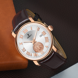 AKIRES di alta qualità Business 5BAR vetro zaffiro impermeabile 316L in acciaio inox automatico orologi meccanici per gli uomini - Product Image 2