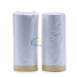 بسعر الجملة شريط واشي + غشاء بولي إيثيلين بلاستيك مسجل مسبقًا فيلم اخفاء طلاء سيارة فيلم اخفاء يستخدم كطلاء للسيارات - Product Image 2