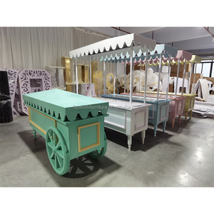 शादी की गाड़ी के लिए अनुकूलित खाद्य कैंडी गाड़ियां, जन्मदिन की पार्टी की सजावट के लिए ऐक्रेलिक कैंडी गाड़ी - Product Image 6