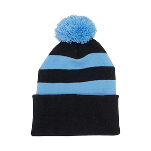 Wholesale Custom <strong>Beanie</strong>/100% Acrylic Your Own Embroidery Logo Fashion Knitted <strong>Beanie</strong> Hat Custom Winter Hat With <strong>Pom</strong> <strong>Pom</strong> - Product Image 5