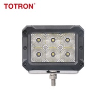 Faro LED Cubo Super Luminoso 30W Spot/Flood Beam 6000K IP67 Impermeabile per Fuoristrada, Trattori, SUV