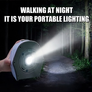 Solar Powered Camping Light Waterproof Motion Sensor <b>Rechargeable</b> Outdoor Tent <b>Lamp</b> - Product Image 3