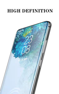Protector de pantalla nano para móvil, vidrio templado curvo, resistente a arañazos, 9h, para samsung s20 <span class=keywords><strong>u</strong></span> - Product Image 4