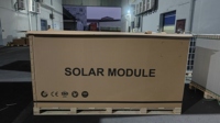 Module photovoltaïque bifacial à double vitrage 580W 590W 600W pour environnements difficiles et applications de centrales électriques dans le désert