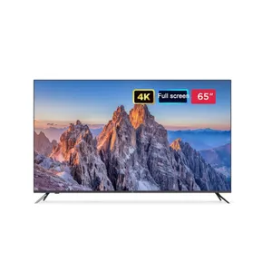 Atacado alta brilho 75 polegadas grande tela 4k parede tv player fora parede digital tv