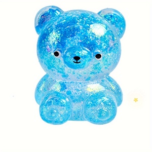 Nouvel Arrivage : Jouet Squishy Apaisant Ourson en Maltose, Jouet à Presser Sensoriel Calmant, Nouveauté Anti-Stress pour Enfants et Filles - Product Image 3