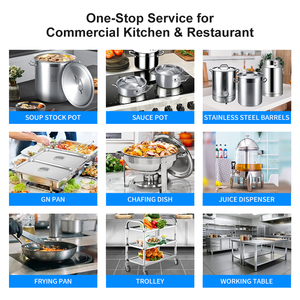 Plaques <span class=keywords><strong>de</strong></span> cuisson empilables en acier inoxydable <span class=keywords><strong>pour</strong></span> homard et poulet frit, poêles industrielles <span class=keywords><strong>pour</strong></span> usage en restaurant - Product Image 6