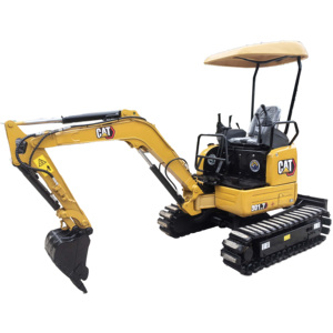 Mini-excavatrice CAT 301.7, petite pelleuse d'origine, machine de 1 à 2 tonnes, Caterpillar 301.7, excellentes performances en stock, certifiée CE - Product Image 1