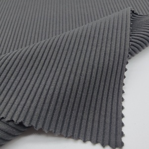 340gsm服装罗纹面料针织85尼龙15氨纶罗纹纹理泳衣面料 - Product Image 2