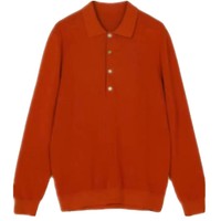 Pull tricoté épais à manches longues pour homme, coupe ajustée, col rabattu, style britannique jeune et tendance, collection automne/hiver