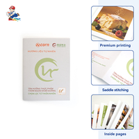 Impression de brochures, catalogues et livrets sur papier d'art, reliure agrafée, personnalisée en usine