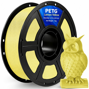 Filamento PETG Serie Básica Amarilla, 1 kg, 1.75 mm, Alta Resistencia, Resistente a Impactos, Bajo Nivel de Burbujas, Sin Residuos - Product Image 2