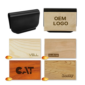 Ambientador de madera para coche con clip para visera, difusor de aroma colgante, eliminador de olores de larga duración para coche <span class=keywords><strong>o</strong></span> hogar, aroma Grove - Product Image 6