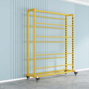 رف عرض عالي الجودة مخصص للسجاد والبطانيات والأقمشة مع شعار مخصص لغرف العرض - Product Image 5