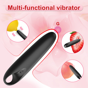 Vibrateur clitoridien compact, vibrateur à balle vibrant, noir, jouet de stimulation portable pour adultes - Product Image 6