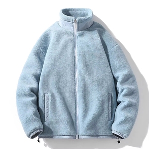 Chaqueta Polar Sherpa Cálida y Holgada con Capucha para Hombre, con Bolsillo con Cierre, Personalizada para Caza, Resistente al Viento - Product Image 4