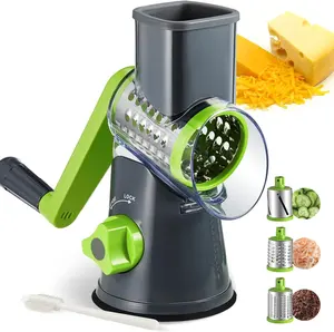 Machine manuelle bon marché d'outil de coupe de trancheuse de légumes de fruit de pomme de terre d'acier inoxydable de formes multiples