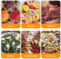 80-laags roestvrijstalen biltong, beef jerky, fruit en groente droogmachine