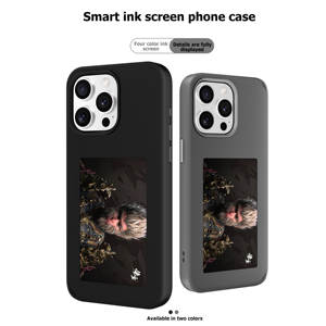 Gscase <span class=keywords><strong>2025</strong></span> Mới Thiết Kế DIY NFC Thông Minh E Ink Màn Hình Hiển Thị Ai Điện Thoại Di Động Trường Hợp Bìa Cho Iphone 12 13 14 15 Pro Max 16 Pro - Product Image 4