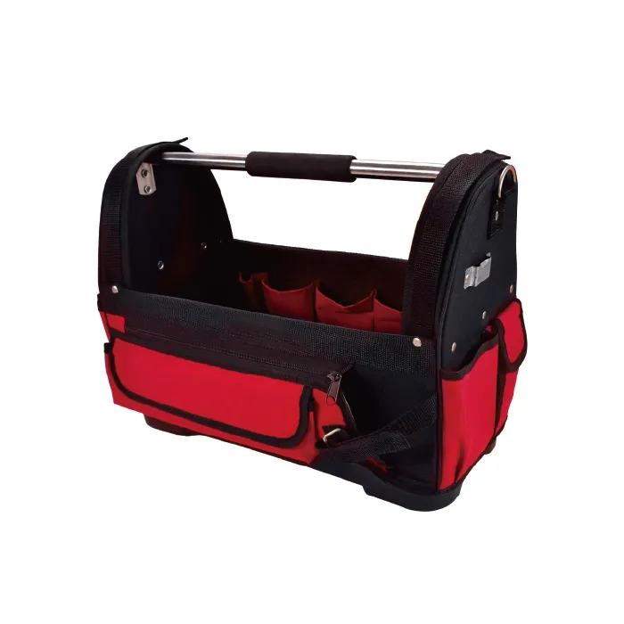 DOZ 도매 조정 가능한 어깨 스트랩 관형 핸들 도구 토트 접이식 보관 가방
