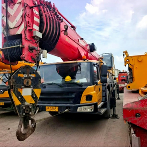 Grue sur camion SANY 100 tonnes STC1000T avec système de contrôle intelligent, grue mobile d'occasion dotée d'un moteur, d'une pompe et d'un moteur principal 0086 18117060100 - Product Image 1