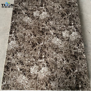 Impresión 3D 1200*2400Mm 3D Diseño <span class=keywords><strong>Efecto</strong></span> Pvc Hoja de mármol con revestimiento Uv para hotel - Product Image 3