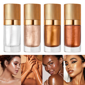 Aceite Corporal Brillante con Protección Solar Mineral, Iluminador Líquido de Larga Duración, Resistente al Agua, Maquillaje con Brillo Natural para Cuerpo y Rostro - Product Image 1