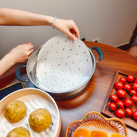 Papier de cuisson écologique jetable double face en silicone antiadhésif résistant à la chaleur pour dim sum, pains et brioches