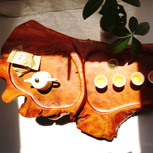 Solid Wood <b>Tea</b> Tray Carved From Single Root Natural Tree Root <b>Tea</b> Sea Irregular Shape Eco Friendly Kung Fu <b>Tea</b> <b>Set</b> - Product Image 3