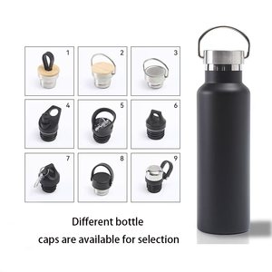 स्टाइलिश 304 स्टेनलेस स्टील पानी की बोतल अमेरिकी बड़े मुंह डबल दीवार इन्सुलेट स्पोर्ट्स हैंडल यात्रा कप - Product Image 6