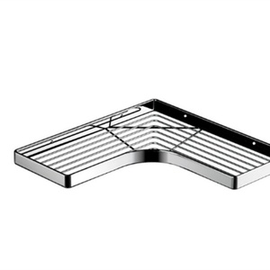 Étagère de salle de bain autocollante plate épaissie à trois pieds, très vendue - Product Image 1