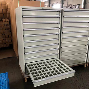 Rockshell Industrial <b>Metal</b> Tool <b>Storage</b> <b>Cabinet</b> Drawer Load Capacity 150KG Multi-Drawer Lockable for Factory Workshop GT71571451 - Product Image 1