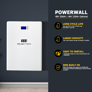 Batterie de stockage d'énergie solaire murale 48v 340ah <span class=keywords><strong>lipo4</strong></span> batterie 51.2v maison Bluetooth lithium fer phosphate batterie pack - Product Image 2
