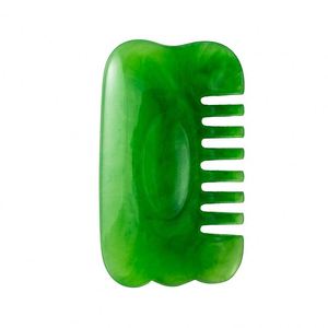 Vente chaude Résine Cuir Chevelu Massage Peigne Coloré Tête Merdian Gua Sha Peignes Visage Corps Cheveux Massage Grattage Outils pour Soins De La Peau - Product Image 3