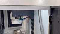 Bonne rigidité paillasse CNC fraiseuse 3 axes Mini traitement des métaux CNC moulin à vendre VMC300 CNC fraiseuse