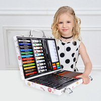 Cadeau pour la Journée des enfants, marque Yichen, ensemble de 53 crayons de couleur, crayons à papier, peinture acrylique, ensemble de papeterie pour la peinture des enfants, 1 kg