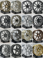 Jantes Bku forgées 5x115, 20, 21, 22 pouces, concaves personnalisées, noir satiné, alliage, jantes de course pour Dodge Challenger SRT Hellcat Charger