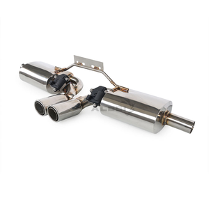 Tubos de Escape SS304 con Silenciador para <span class=keywords><strong>Porsche</strong></span> <span class=keywords><strong>Boxster</strong></span> 2.7L <span class=keywords><strong>986</strong></span> 2003-2004, Sistema de Escape Valvetronic OEM, Instalación Directa, Mejora de Potencia - Product Image 4