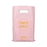 Sacs de courses en plastique PE avec poignée personnalisée réutilisable, à soufflets latéraux, avec logo, recyclables, pour supermarché et emballage cadeau, vente en gros