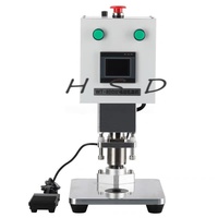 Machine à sertir électrique avec tête en acier de précision pour des résultats de scellage de bouchons lisses et durables