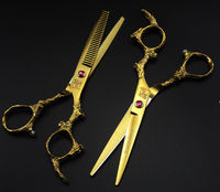 Top vente 6 pouces ciseaux de coiffeur professionnel excellente qualité outil de beauté droit ISO CE approuvé en acier inoxydable