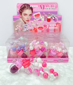 Brillo Labial Mágico 2 en 1 de Alta Calidad con Llavero al por Mayor Venta Directa de Fábrica Kit de Maquillaje Brillo Labial con Llavero - Product Image 1