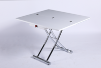 Meubles de maison modernes Table à manger/table basse transformable pliable extensible gain de place en bois