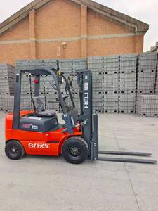 Carrello Elevatore Diesel Usato Heli da 1,5 Tonnellate di Alta Qualità a Basso Prezzo, di Seconda Mano, in Vendita - Product Image 6