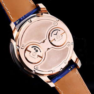 Reloj Mecánico para Hombre Astronomia Estilo Tourbillon con Esfera de Cielo Estrellado y Globo Terráqueo, Correa de Cuero - Product Image 4