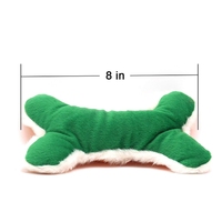 Jouets interactifs pour chiots Jouet à mâcher pour chien en forme d'os pour chiens attirés Dents propres Fournitures pour animaux de compagnie Jouet pour chien OEM
