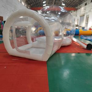 Nouvelle conception de tente à bulles transparente pour château <span class=keywords><strong>gonflable</strong></span> à louer pour les fêtes, dotée d'une <span class=keywords><strong>structure</strong></span> <span class=keywords><strong>gonflable</strong></span> innovante en forme de maison à bulles - Product Image 6