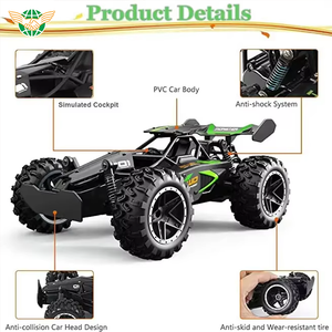 Quy Mô 1:18 2.4GHz Điều Khiển Từ Xa Xe Đồ Chơi Điện Leo Núi Off Road Ô Tô 15-20 Km/h Tố<span class=keywords><strong>c</strong></span> Độ Cao RC Xe Cho Trẻ Em - Product Image 2